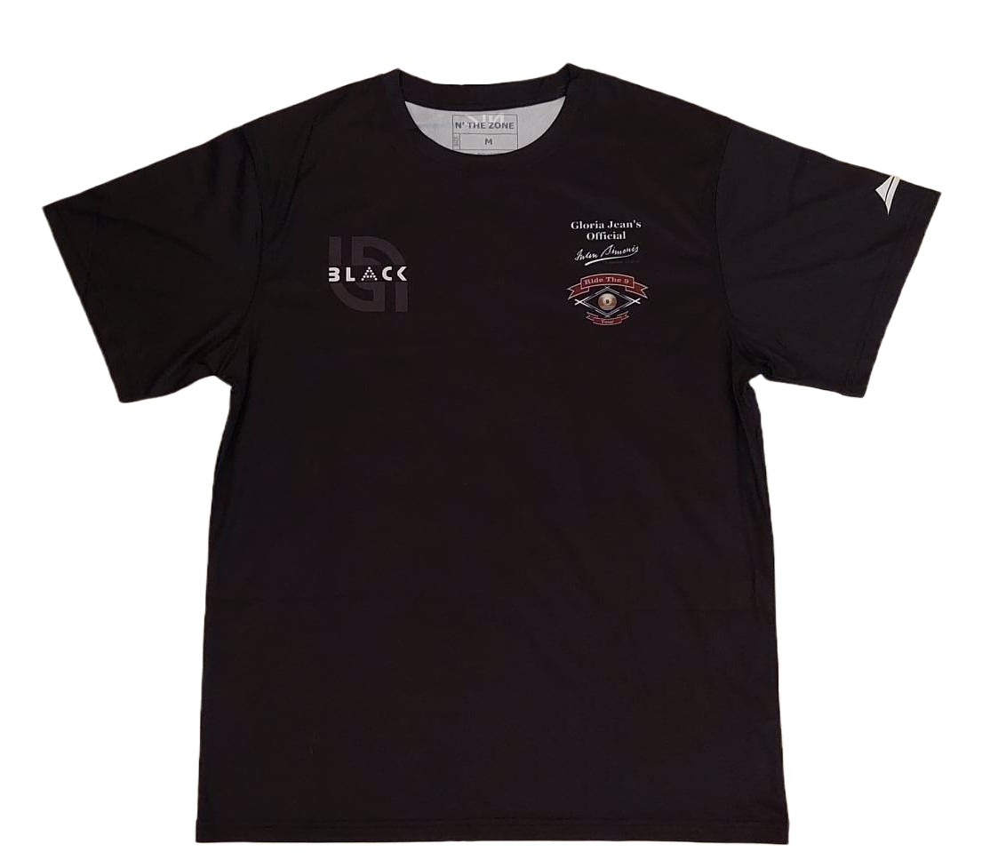 RT9T Aramith BLACK Tee by N The Zone