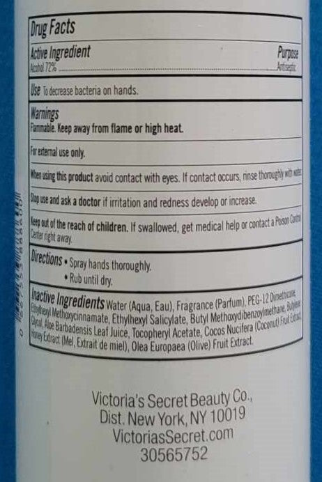 Victoria's Secret PINK Tropical Palm Hand Sanitizer