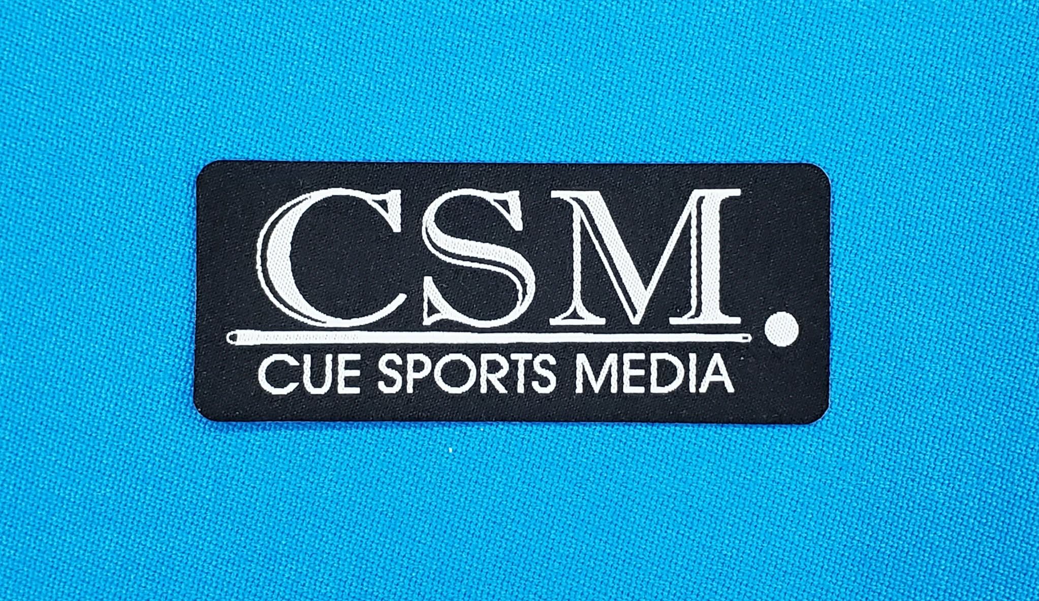 Cue Sports Media Adhesive Patch