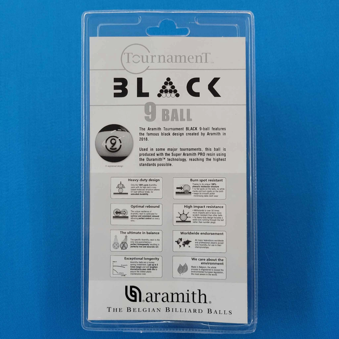 Aramith Black 9 Ball
