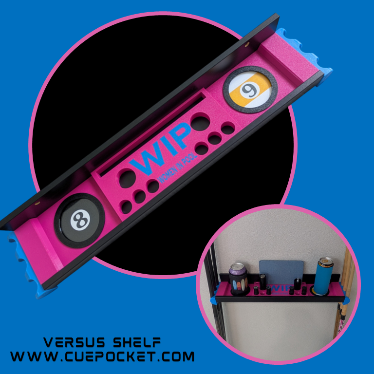 Cue Pocket Custom Versus Shelf